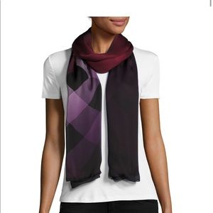 Burberry brand new tags on hombre scarf